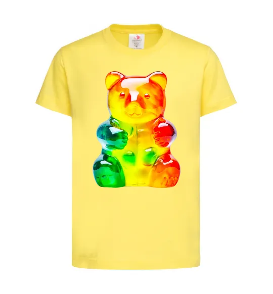 Детская футболка Gummy bear Лимонный фото