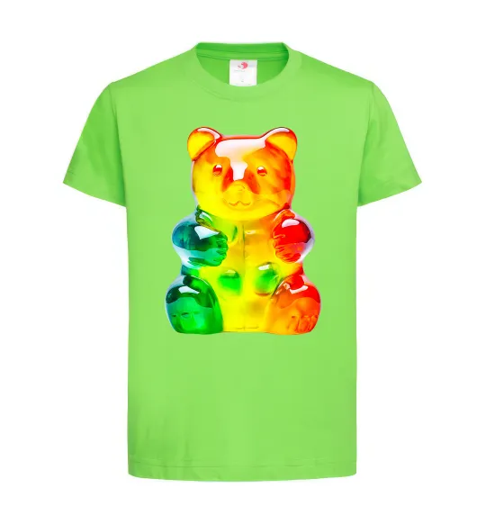 Детская футболка Gummy bear Лаймовый фото