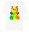 Футболка Оверсайз Gummy bear Белый фото