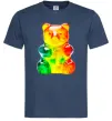 Мужская футболка Gummy bear Темно-синий фото