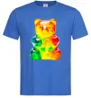Мужская футболка Gummy bear Ярко-синий фото