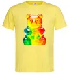 Мужская футболка Gummy bear Лимонный фото