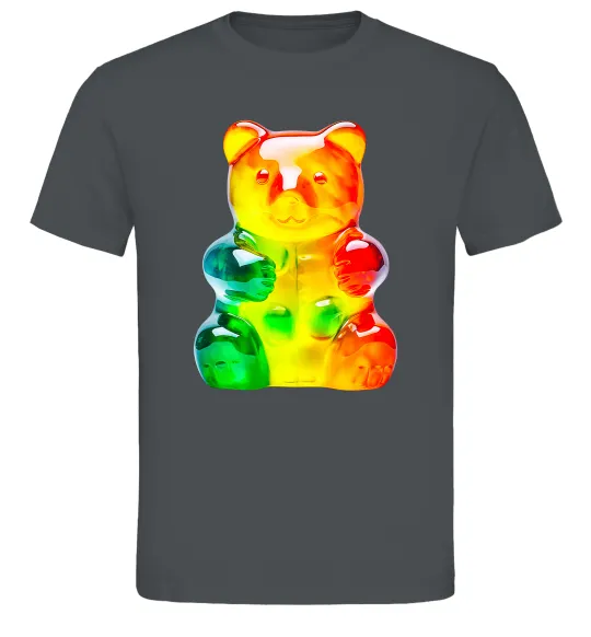 Мужская футболка Gummy bear Графит фото