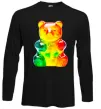 Лонгслив Gummy bear Черный фото