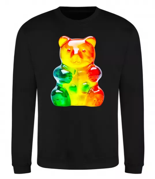 Свитшот Gummy bear Черный фото