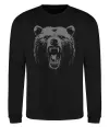 Свитшот Ведмідь розлючений Черный фото