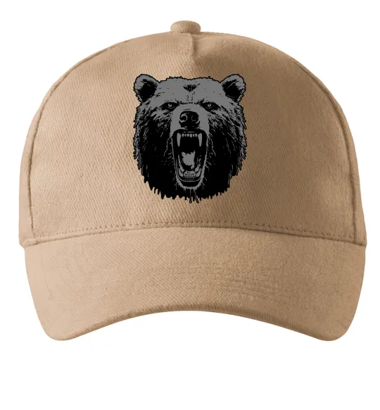 Кепка Ведмідь розлючений Песочный фото