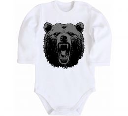 Дитячий бодік Ведмідь розлючений