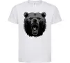 Детская футболка Ведмідь розлючений Белый фото