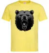 Мужская футболка Ведмідь розлючений Лимонный Мужская футболка Ведмідь розлючений Лимонный фото