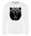 Свитшот Ведмідь розлючений Белый фото