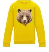 Детский Свитшот Ведмідь фото Солнечно желтый фото
