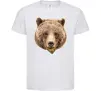 Детская футболка Ведмідь фото Белый фото