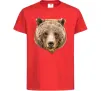 Детская футболка Ведмідь фото Красный фото