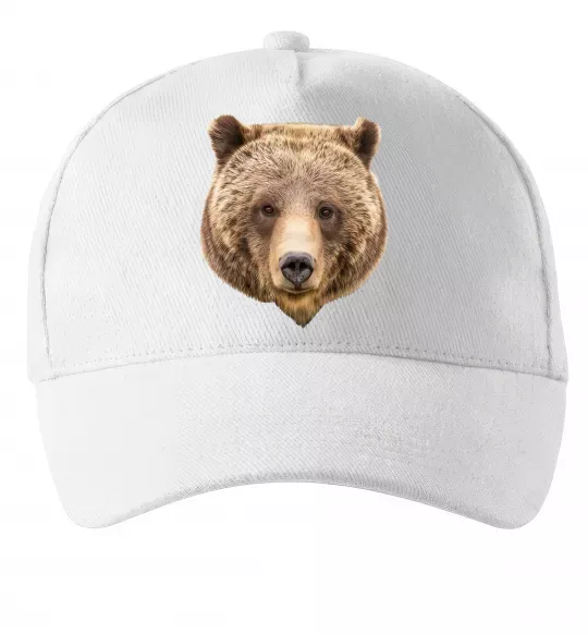 Кепка Ведмідь фото Белый фото