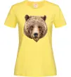 Жіноча футболка Ведмідь фото Лимонний фото