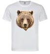 Мужская футболка Ведмідь фото Белый Мужская футболка Ведмідь фото Белый фото