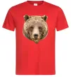 Мужская футболка Ведмідь фото Красный Мужская футболка Ведмідь фото Красный фото