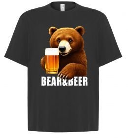 Футболка Оверсайз Bear and beer