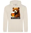 Мужская толстовка (худи) Bear and beer Таш фото