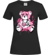 Жіноча футболка Bear pink Чорний фото