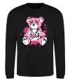 Свитшот Bear pink Черный фото