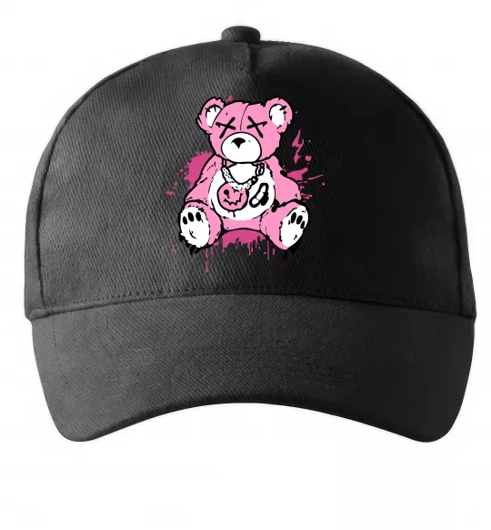 Кепка Bear pink Черный фото