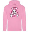 Чоловіча толстовка (худі) Bear pink Рожевий фото
