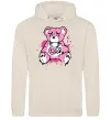 Женская толстовка (худи) Bear pink Таш фото