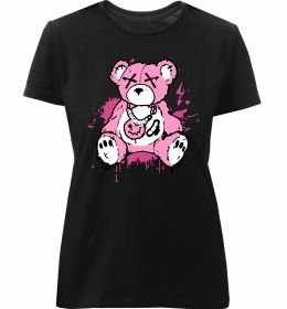 Жіноча преміум футболка Bear pink