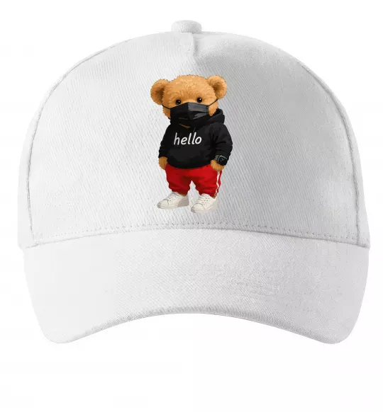 Кепка Bear swag Белый фото