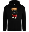 Мужская толстовка (худи) Bear swag Черный фото