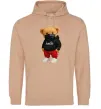 Жіноча толстовка (худі) Bear swag Пісочний фото