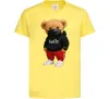 Дитяча футболка Bear swag Лимонний фото