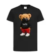 Дитяча футболка Bear swag Чорний фото