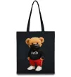 Эко-сумка Bear swag Черный фото