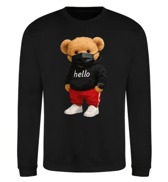 Світшот Bear swag Чорний фото