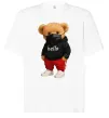 Футболка Оверсайз Bear swag Белый фото