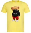 Мужская футболка Bear swag Лимонный Мужская футболка Bear swag Лимонный фото