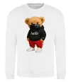 Свитшот Bear swag Белый фото