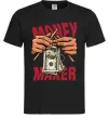 Чоловіча футболка Money maker hands Чорний фото