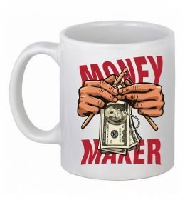 Чашка керамическая Money maker hands