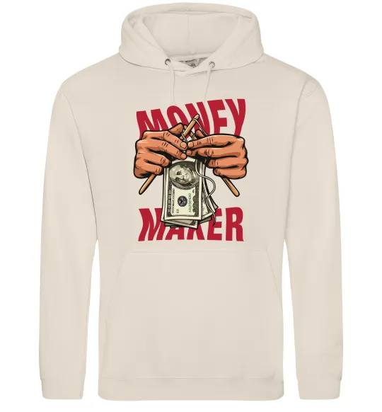 Женская толстовка (худи) Money maker hands Таш фото