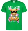 Чоловіча футболка Relaxed bear Зелений фото