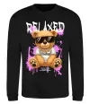 Свитшот Relaxed bear Черный Свитшот Relaxed bear Черный фото