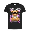 Дитяча футболка Relaxed bear Чорний фото