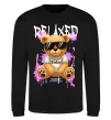 Світшот Relaxed bear Чорний фото