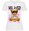 Жіноча футболка Relaxed bear Білий фото