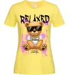 Жіноча футболка Relaxed bear Лимонний фото