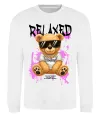 Свитшот Relaxed bear Белый Свитшот Relaxed bear Белый фото